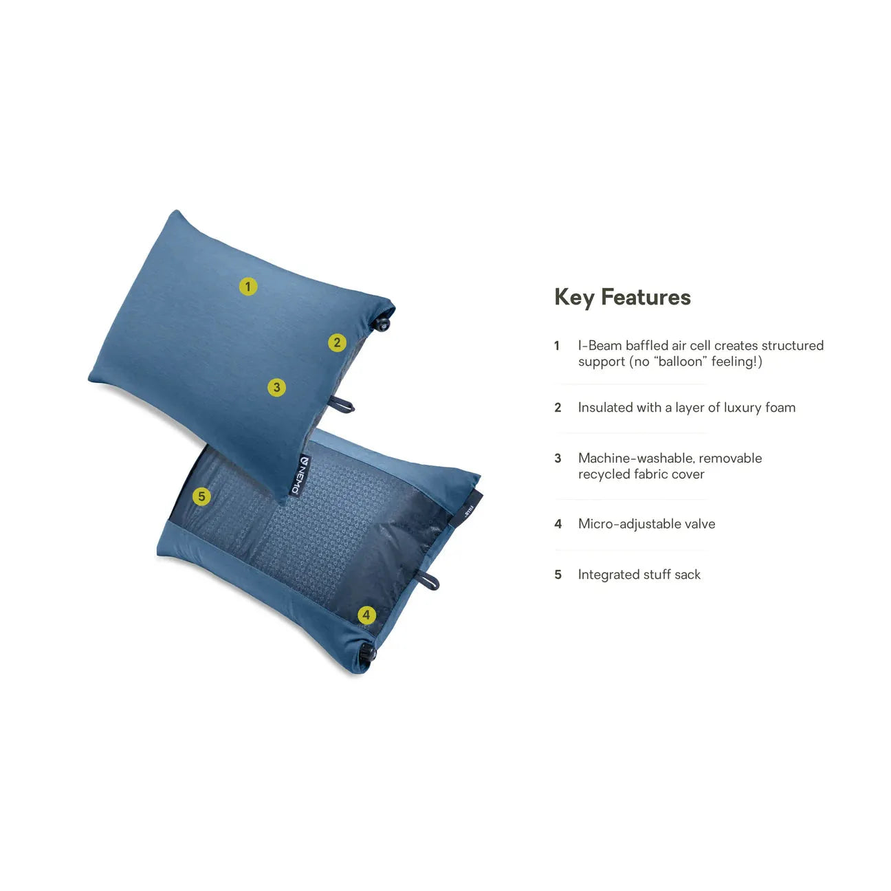 Fillo Elite Ultralight Backpacking Pillow