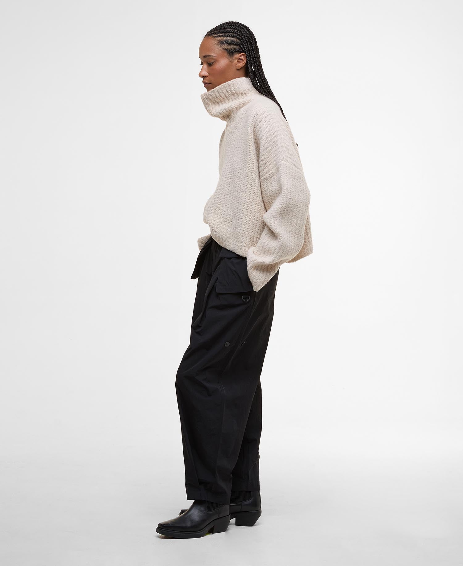 Women's Imelda Funnel-Neck Jumper