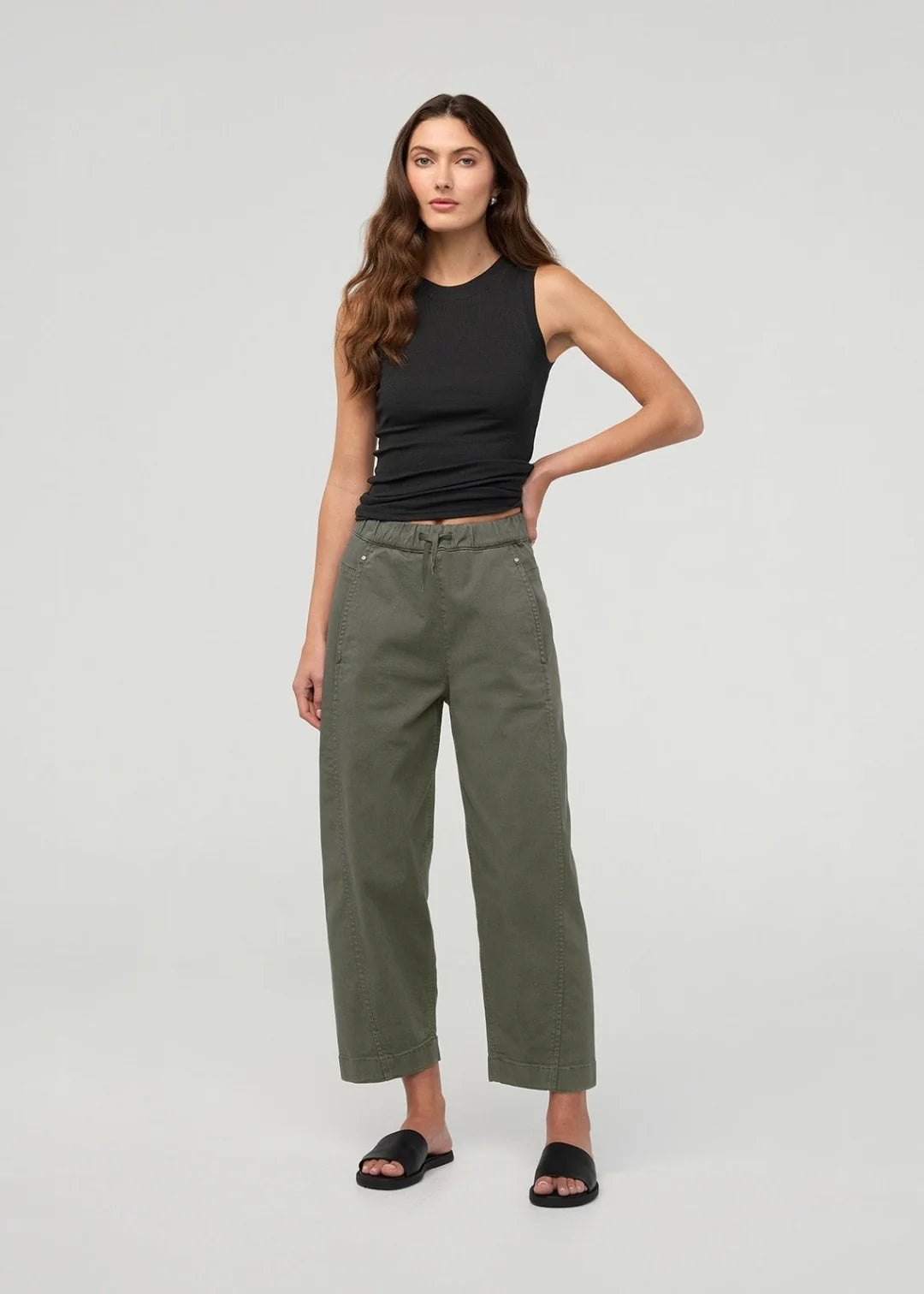 Women's FlexTwill Barrel Pull On Pant