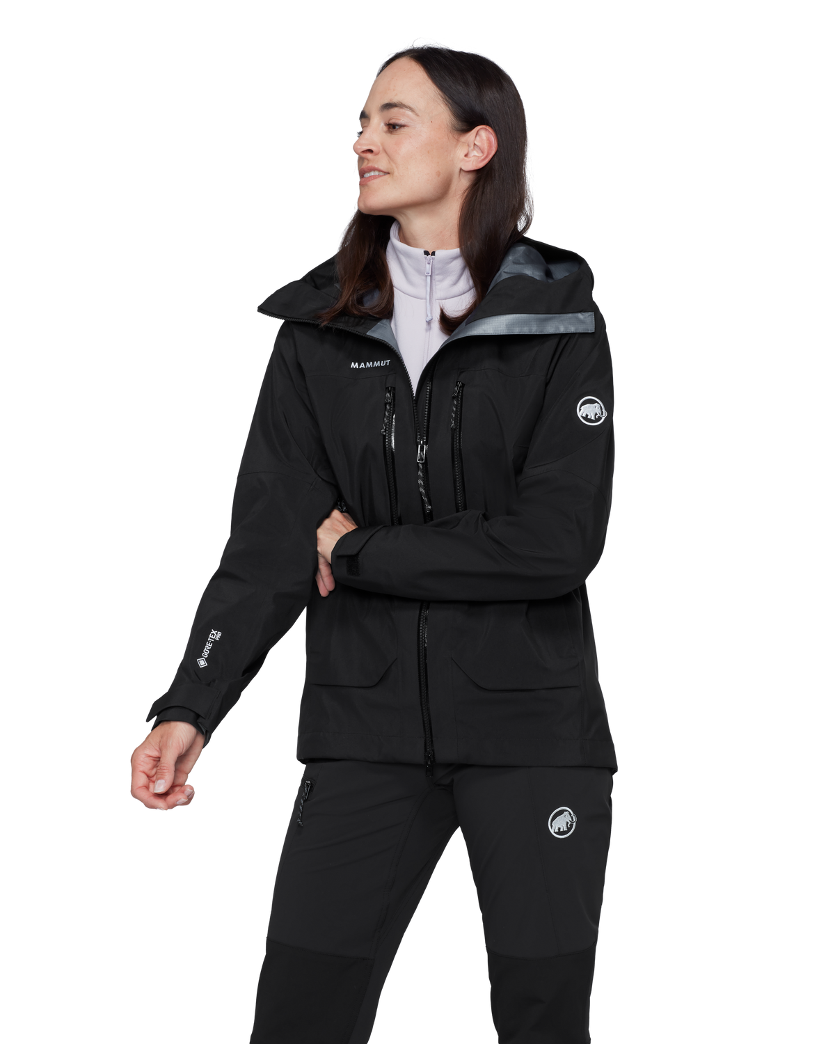 Women’s Crater Pro HS Hooded Jacket – Black