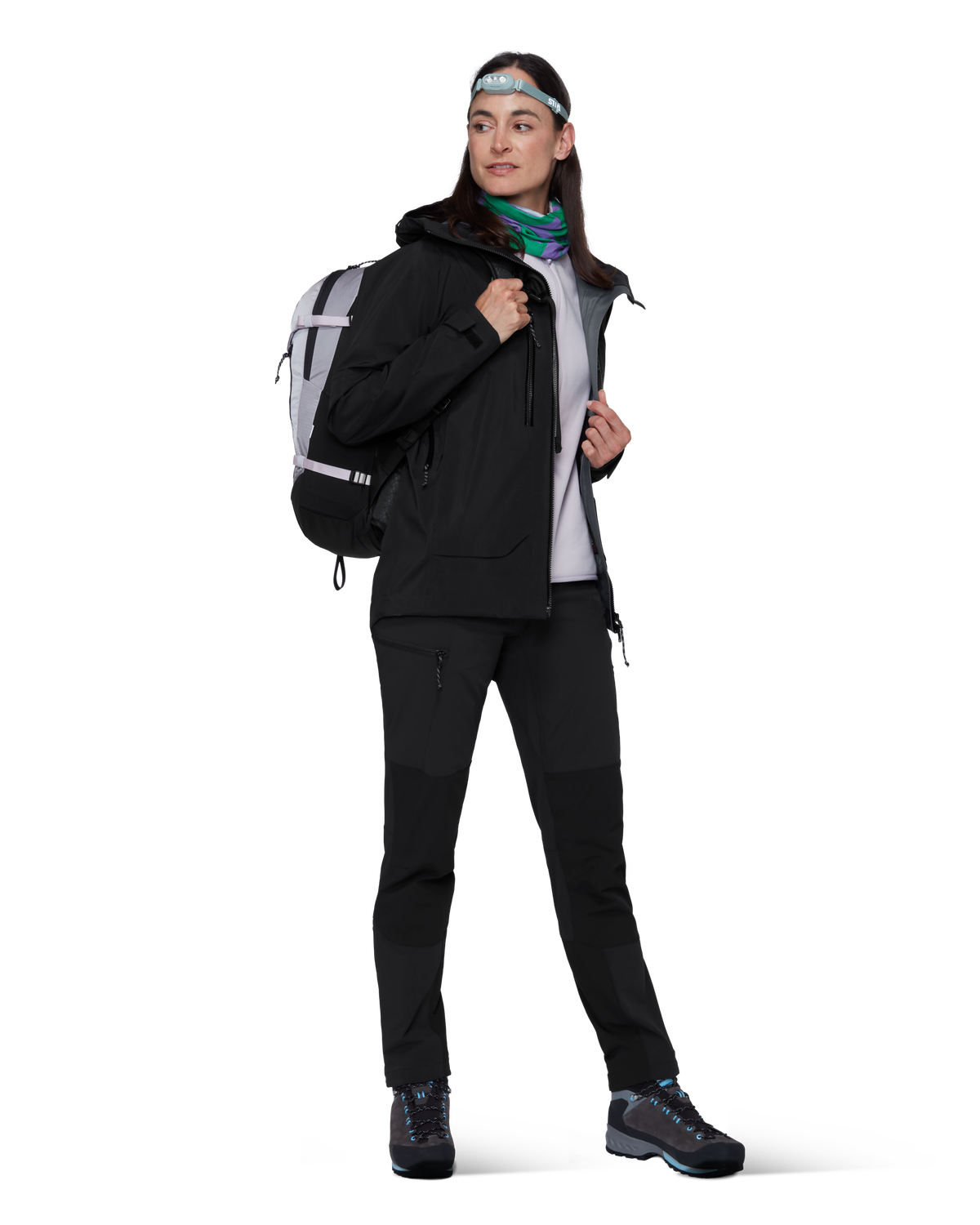 Women’s Crater Pro HS Hooded Jacket – Black