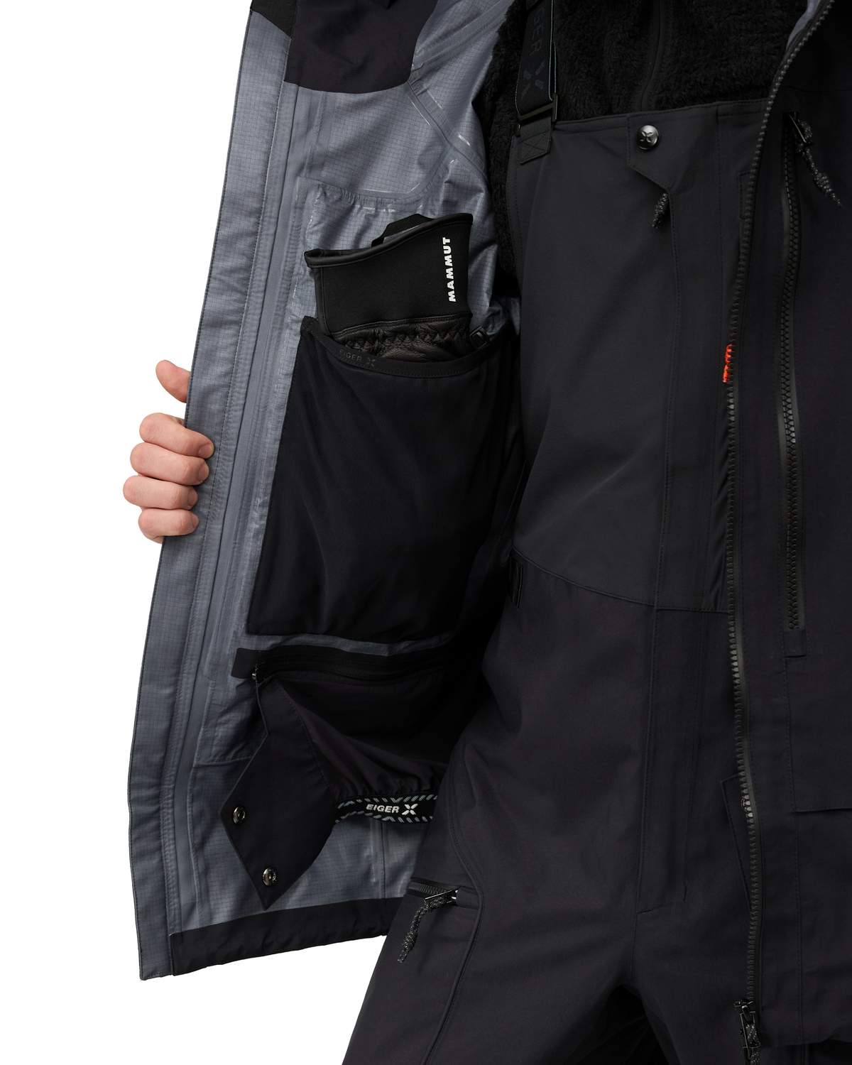 Men’s Eiger Free Pro HS Hooded Jacket – Black