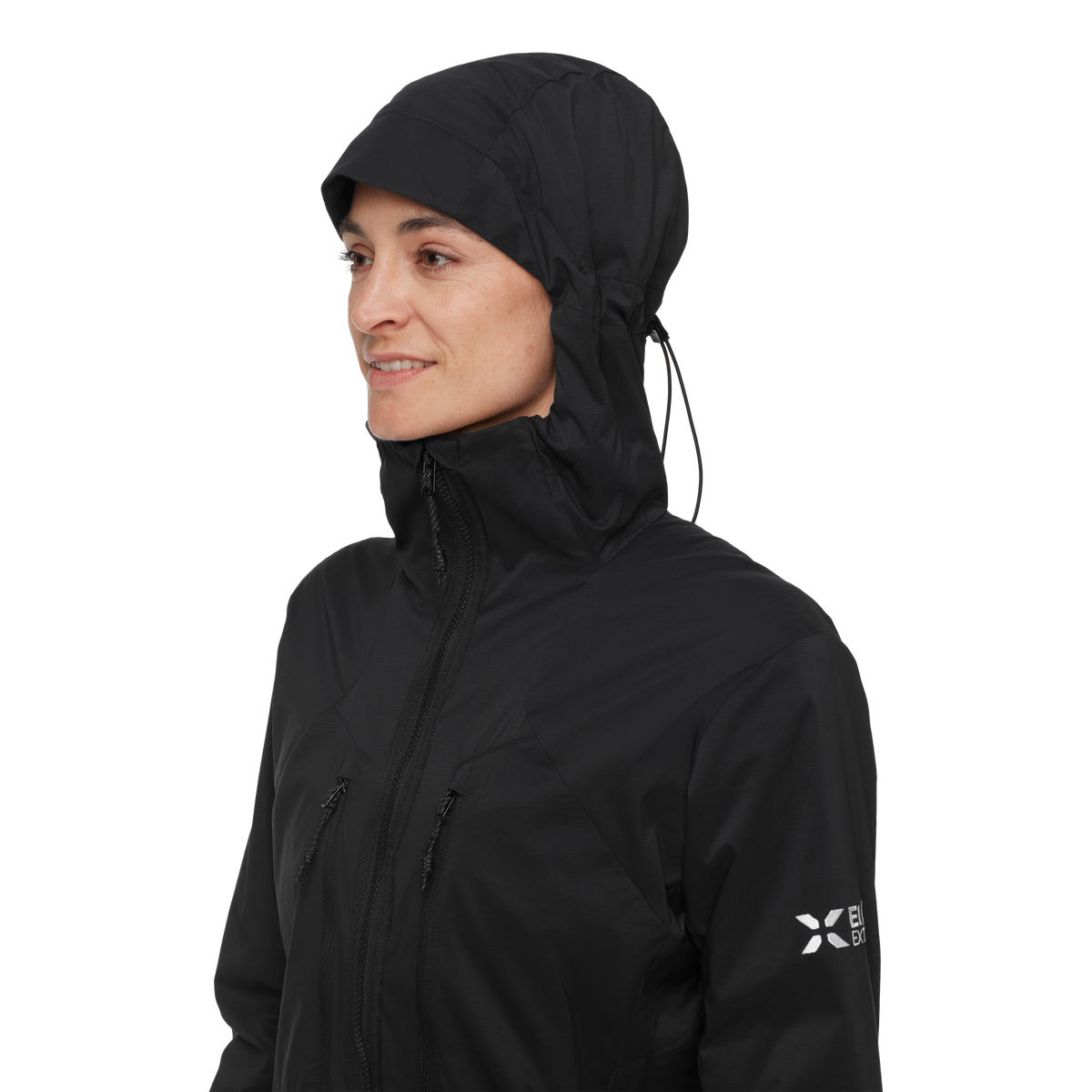 Women’s Eiger Nordwand IN Flex Air Hooded Jacket – Black