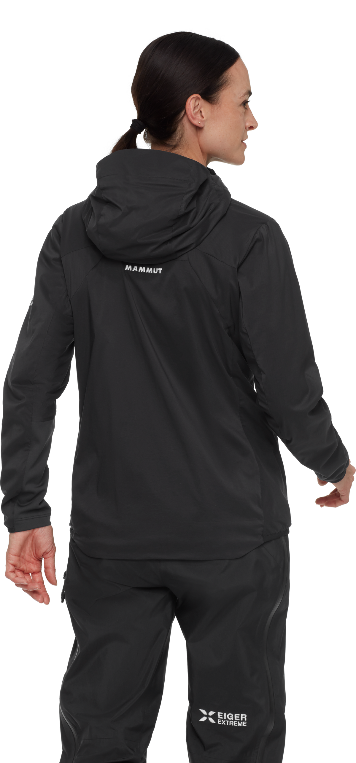 Women’s Eiger Nordwand IN Flex Air Hooded Jacket – Black