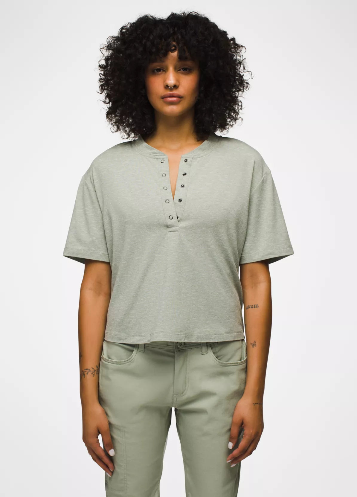Women's Sol Searcher Henley Short Sleeve Top (Past Season)