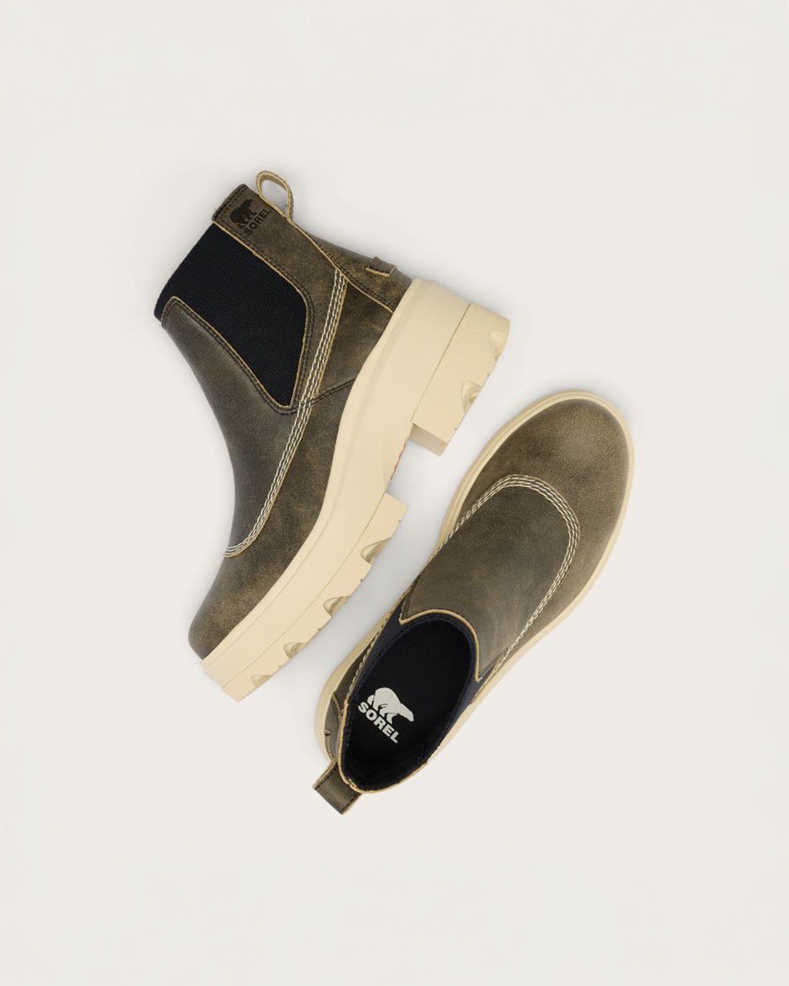 color:canoe, bleached ceramic