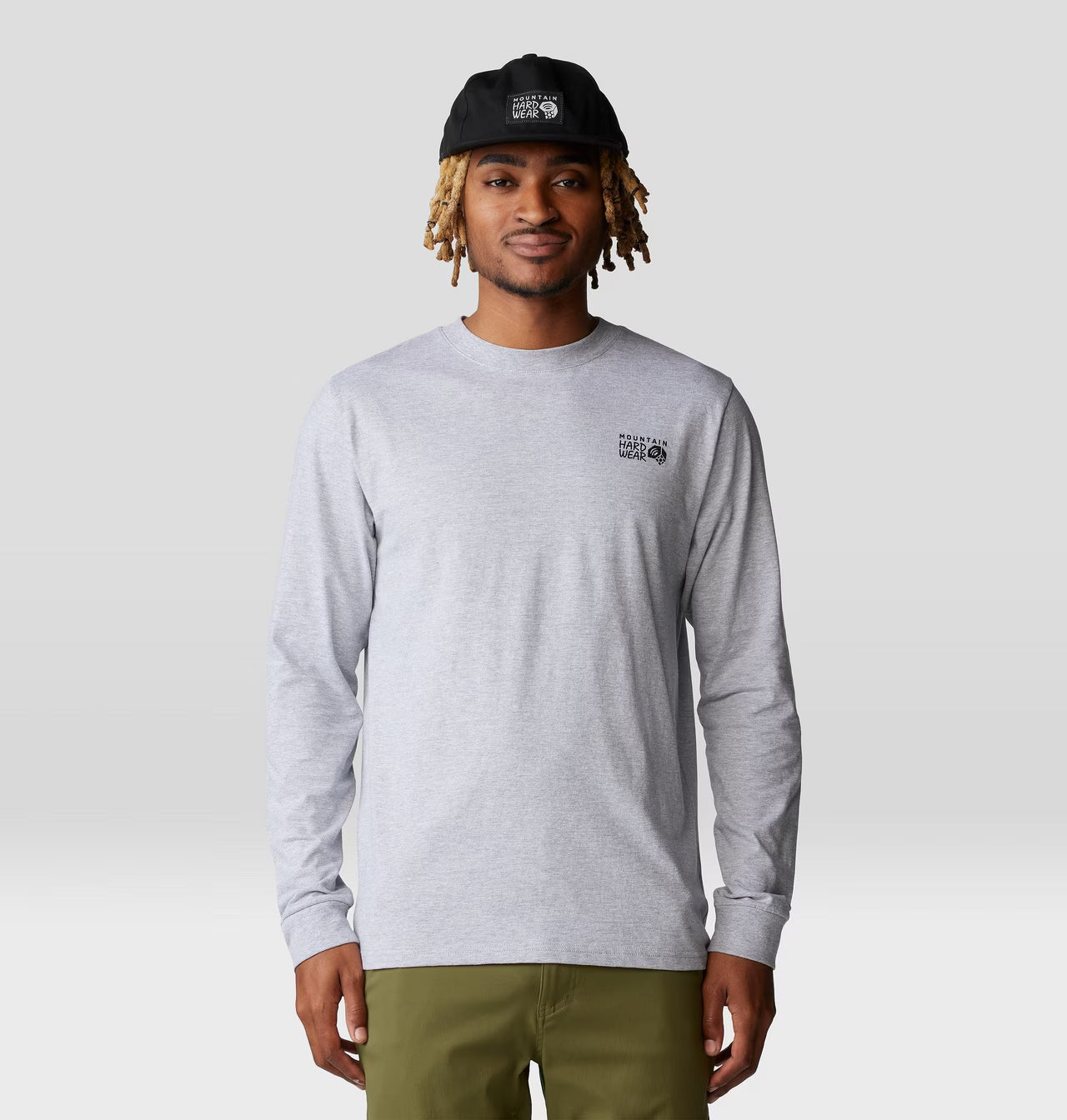 Men's MHW Box Logo Long Sleeve Shirt