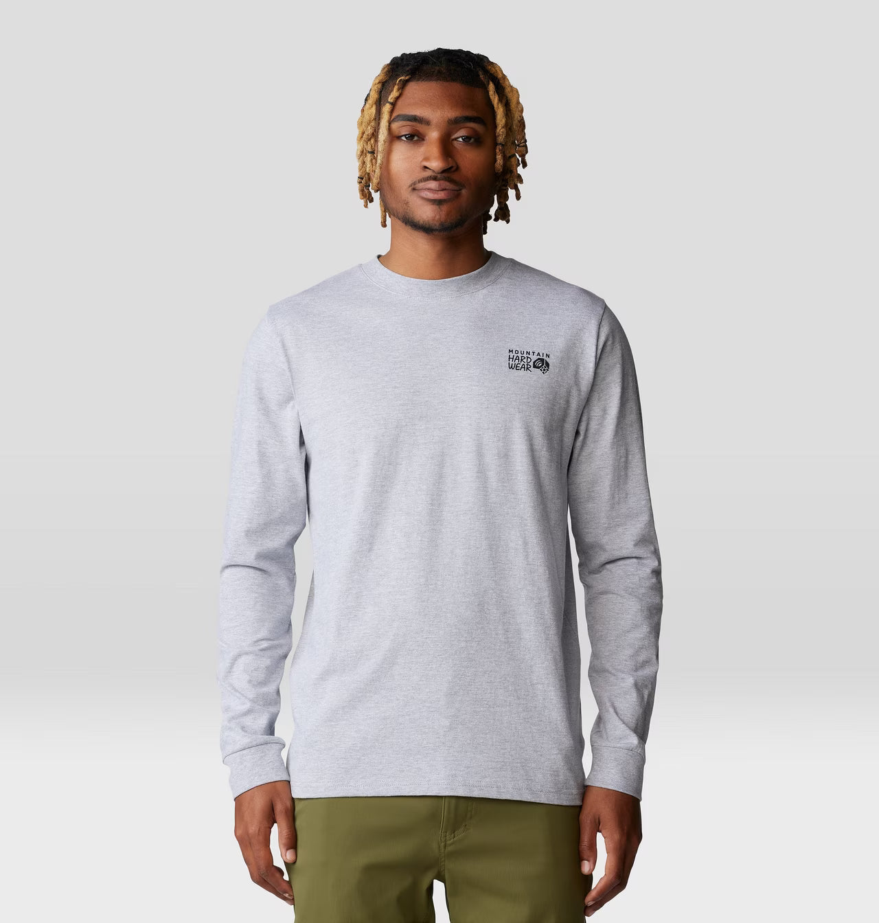 Men's MHW Box Logo Long Sleeve Shirt
