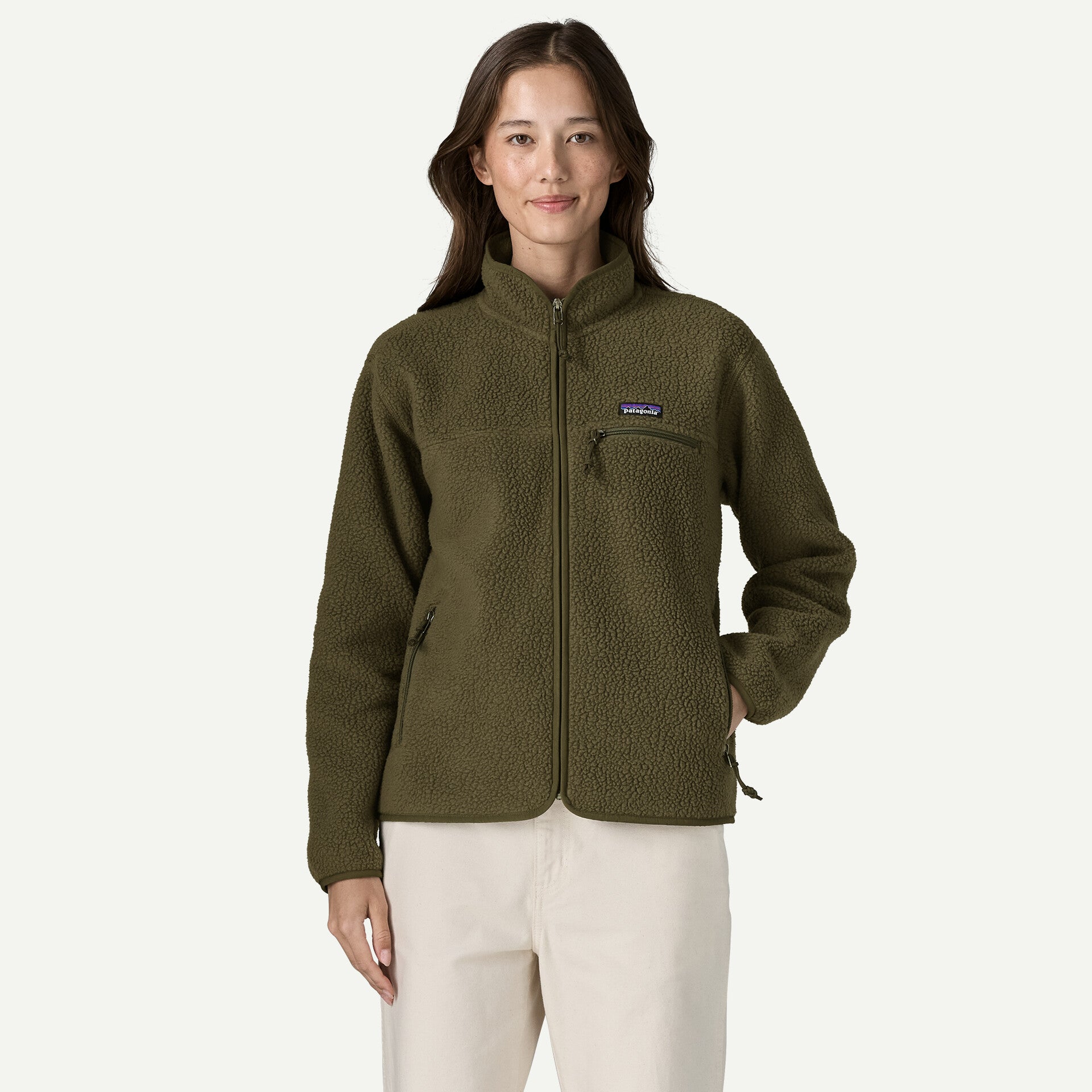 Women's Retro Pile Fleece Jacket