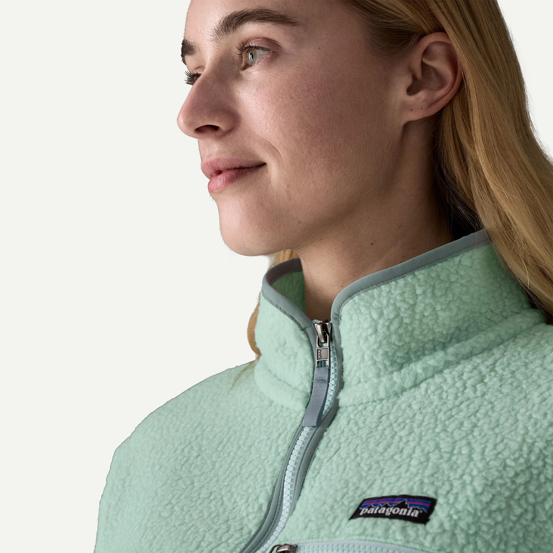 Women's Retro Pile Fleece Marsupial Pullover