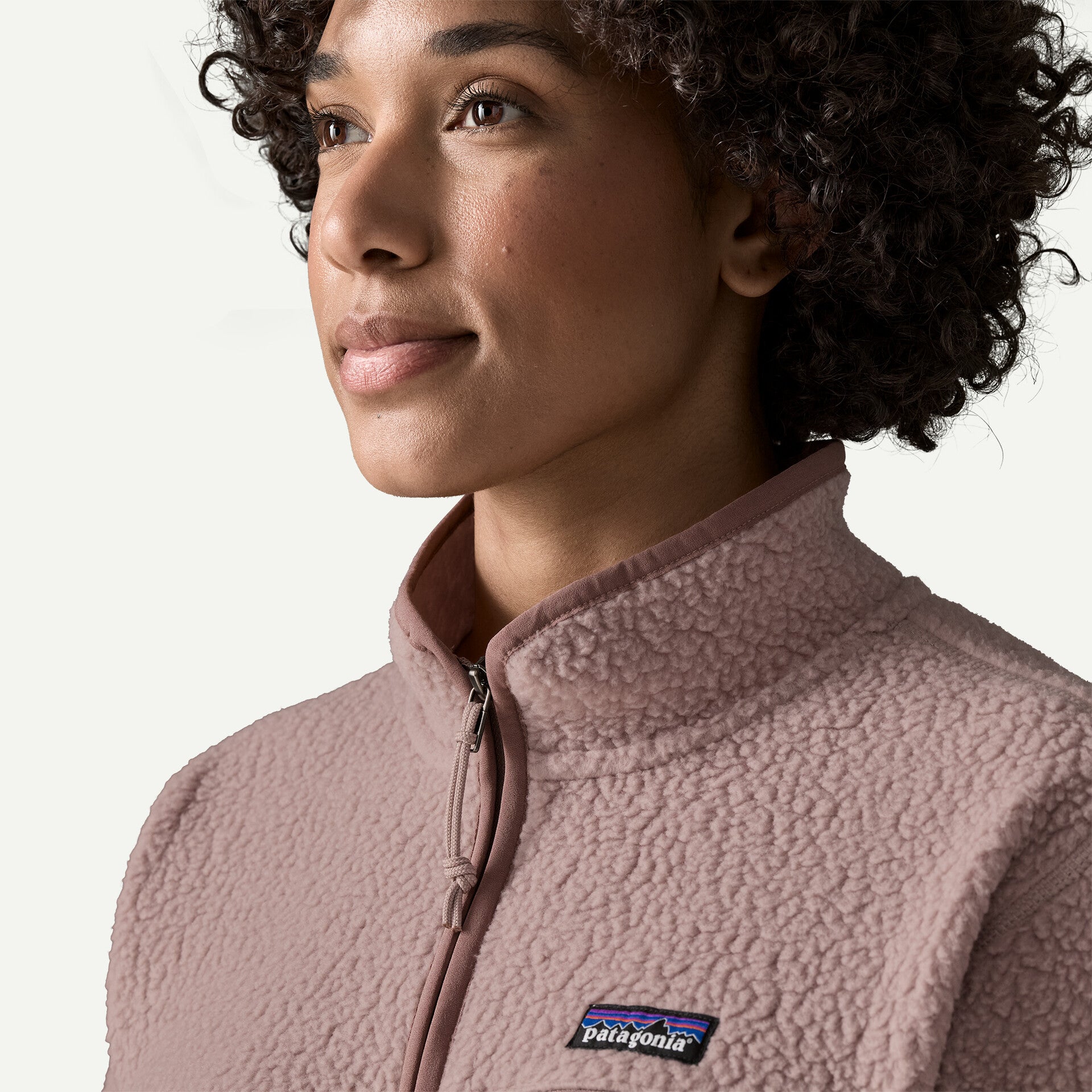 Women's Retro Pile Marsupial Fleece Pullover