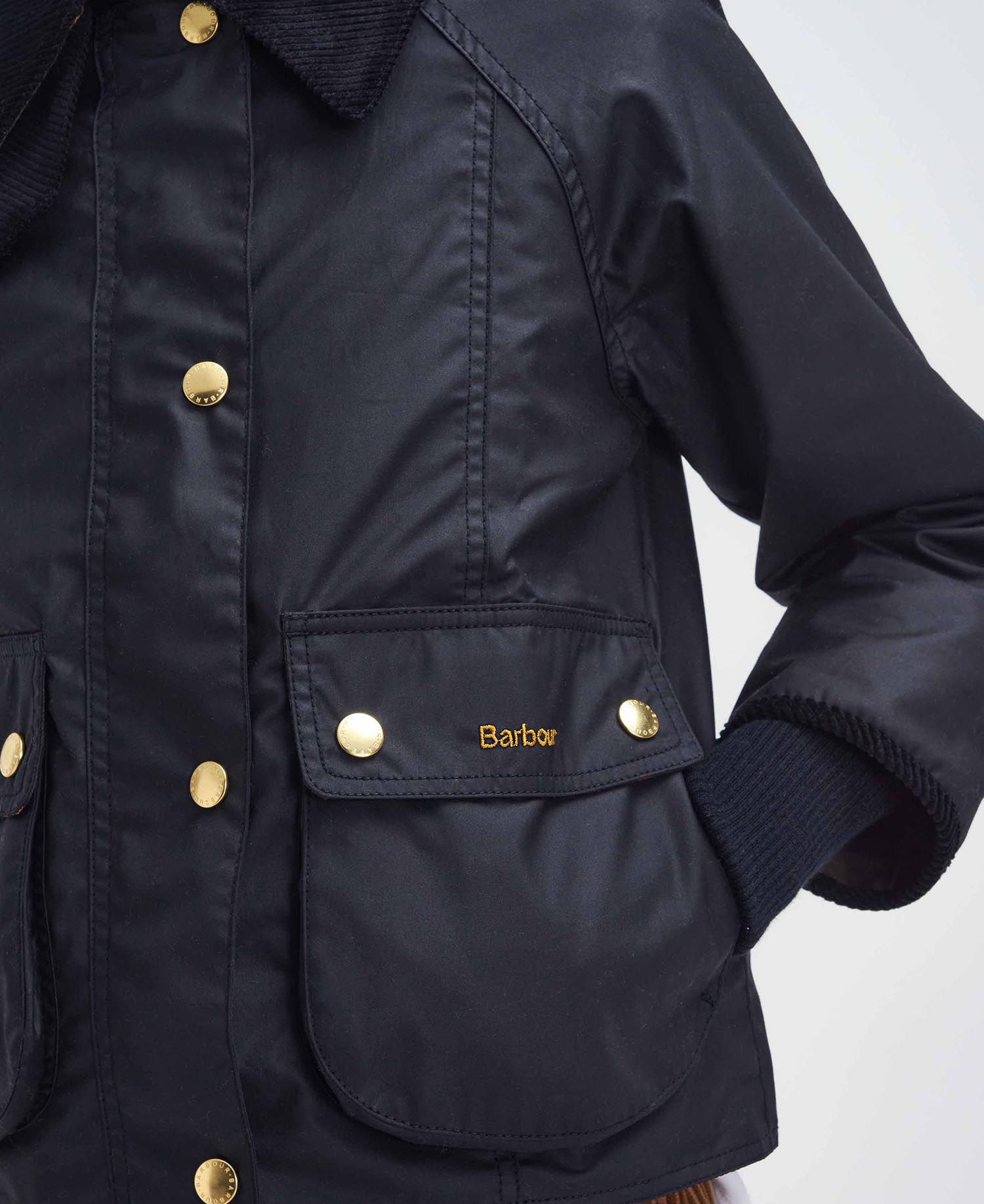 Women's Cropped Beadnell Waxed Jacket