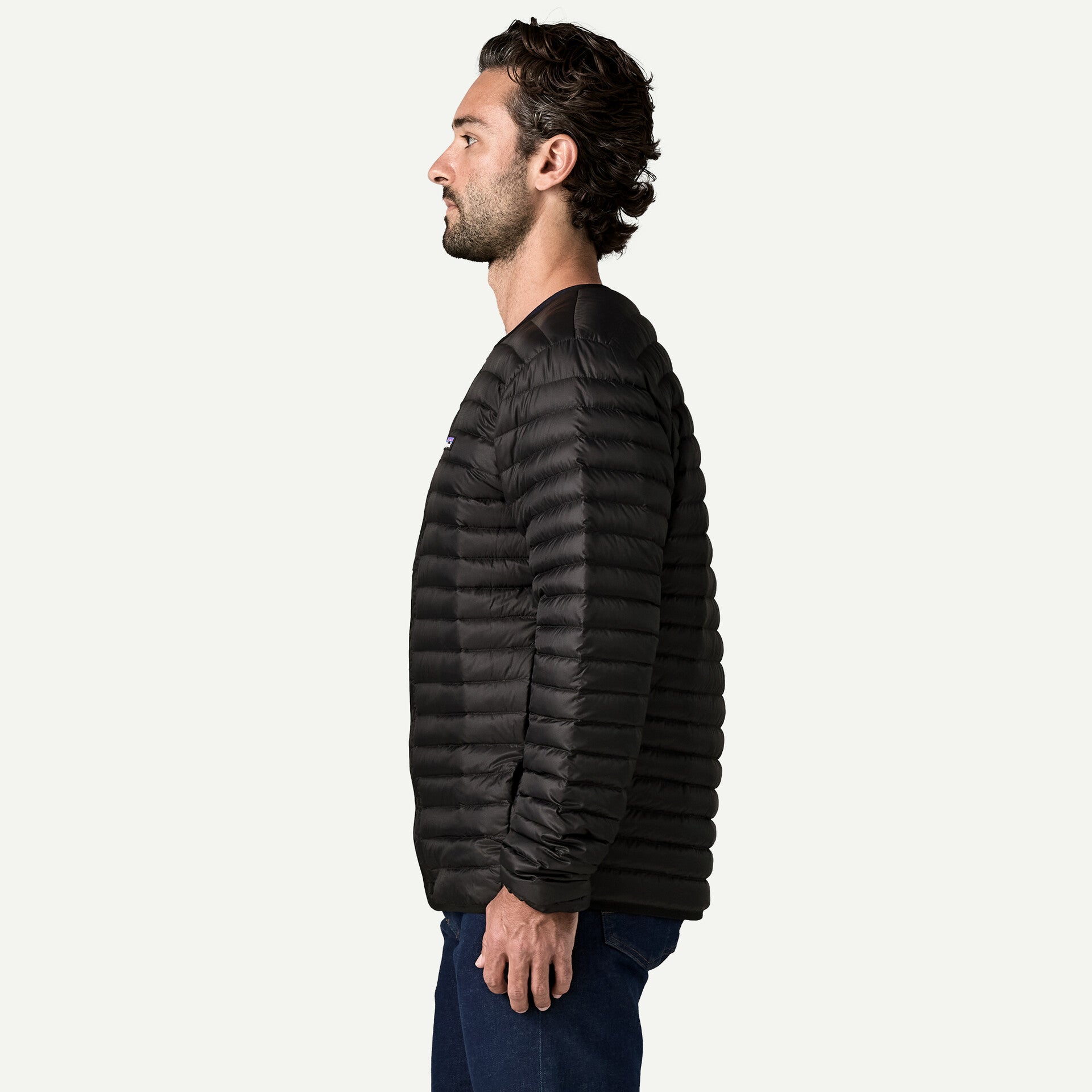 Men's Lightweight Down Sweater Cardigan