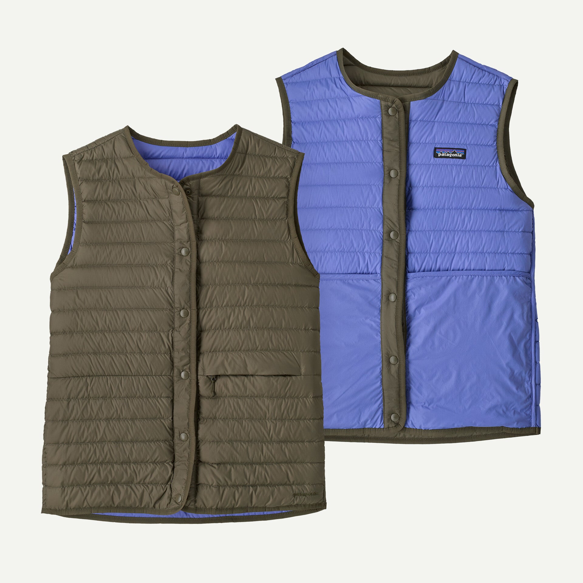 Women's Lightweight Reversible Down Sweater Vest