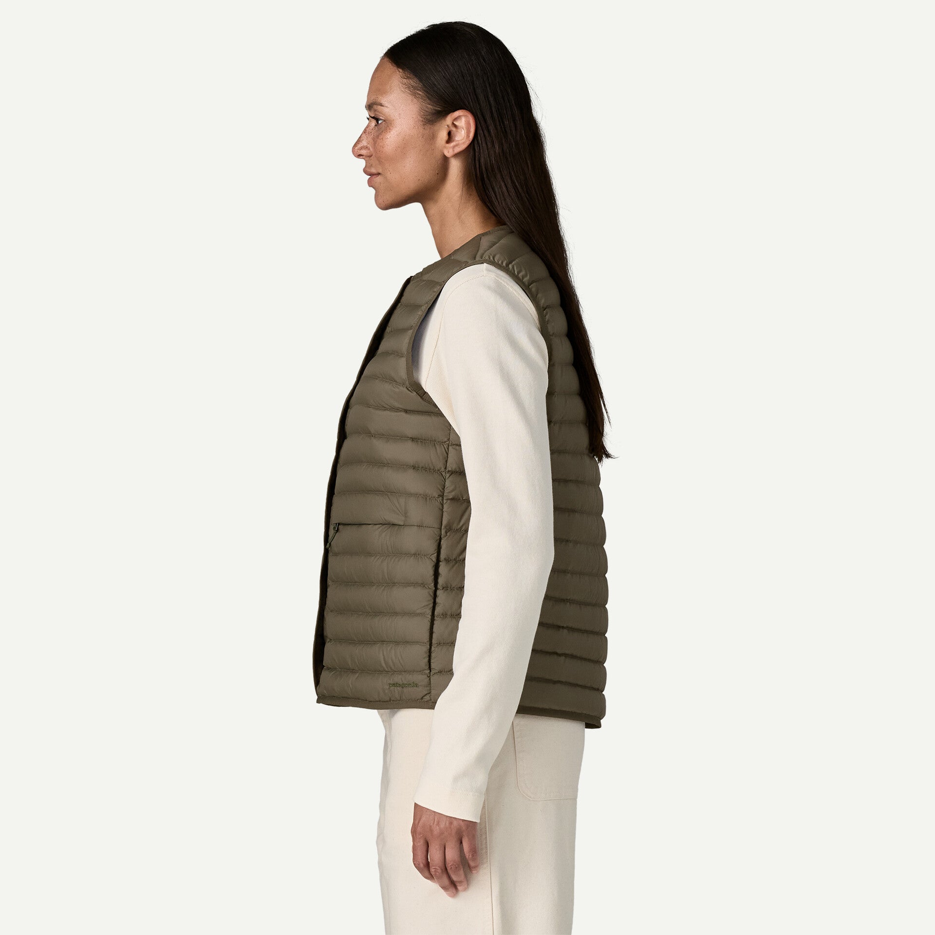 Women's Lightweight Reversible Down Sweater Vest