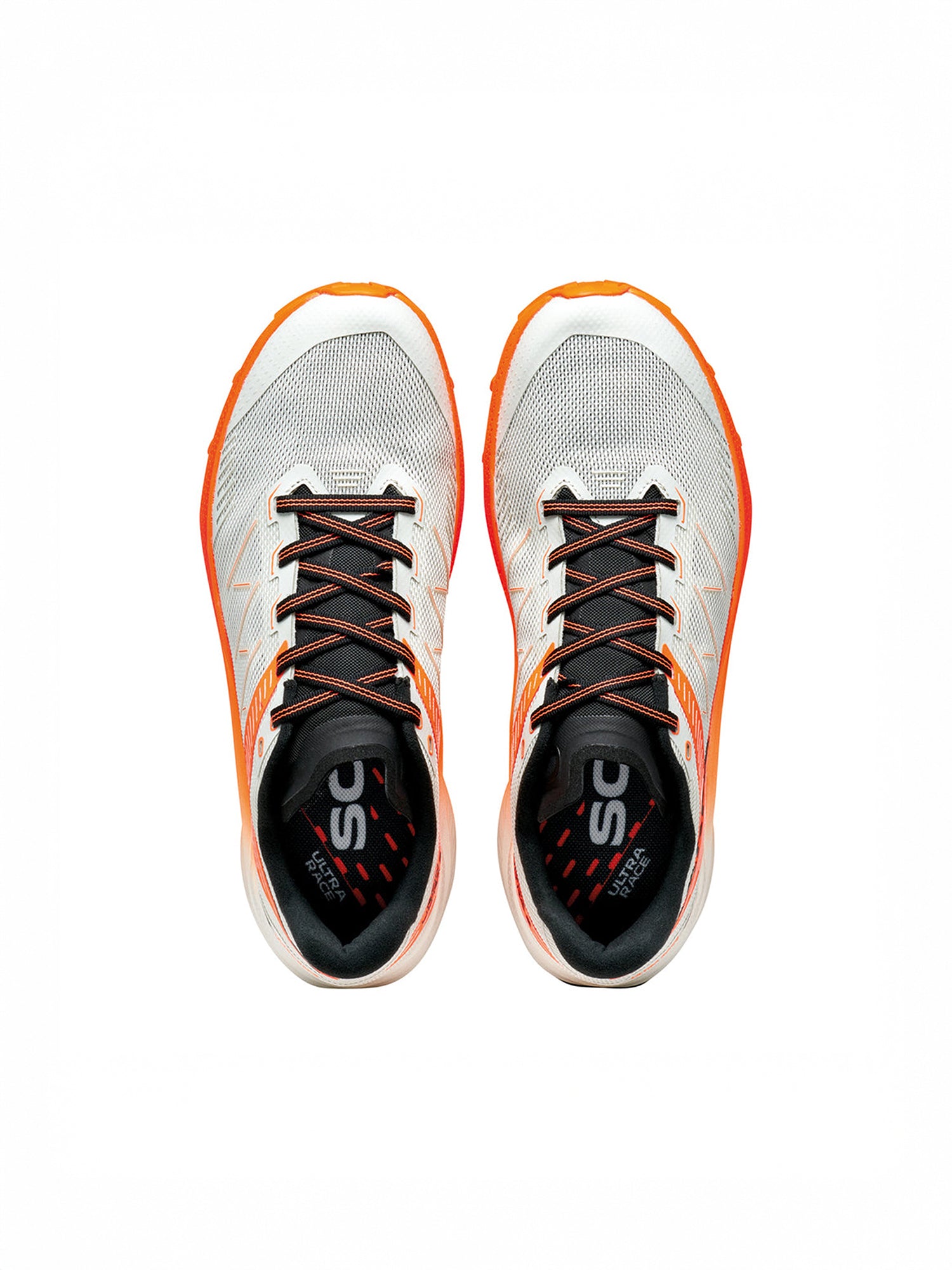 color:ice / orange fluo