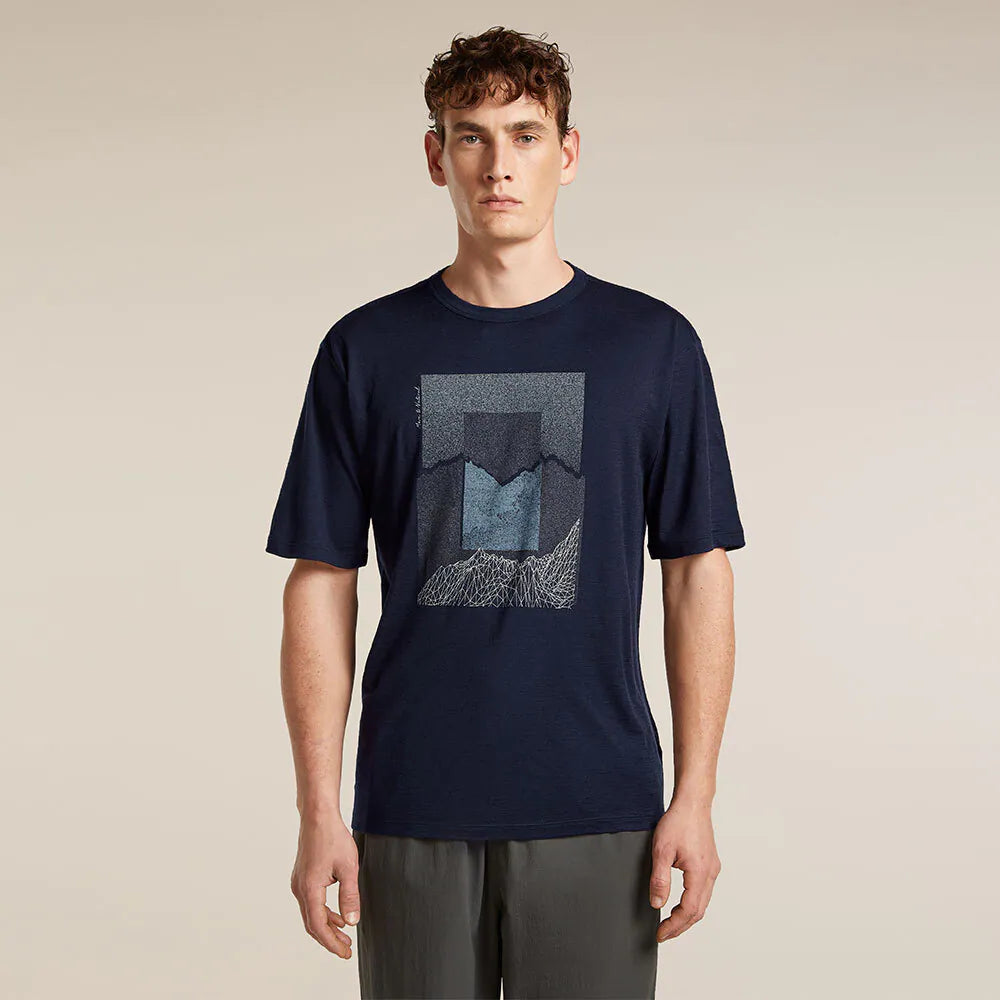 Men's Merino 150 Tech Lite Short Sleeve Relaxed Tee Mountain Shift