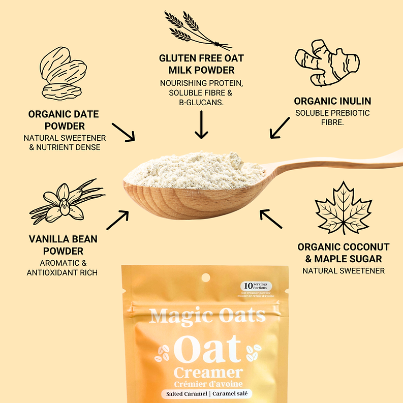 Salted Caramel Oat Creamer Powder