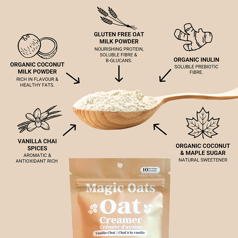 Vanilla Chai Oat Creamer Powder