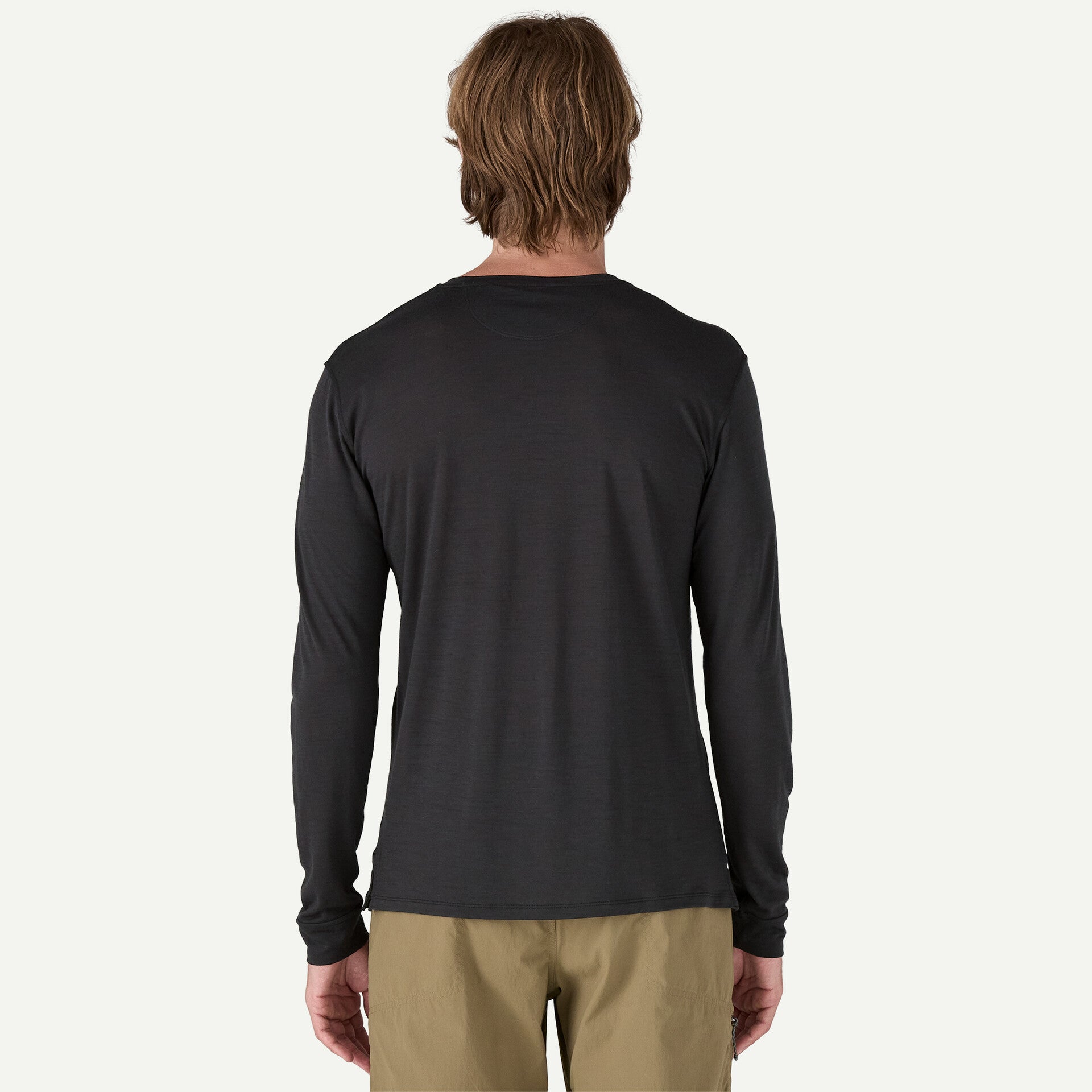 Men's Long-Sleeved Capilene Cool Merino Blend Graphic Shirt
