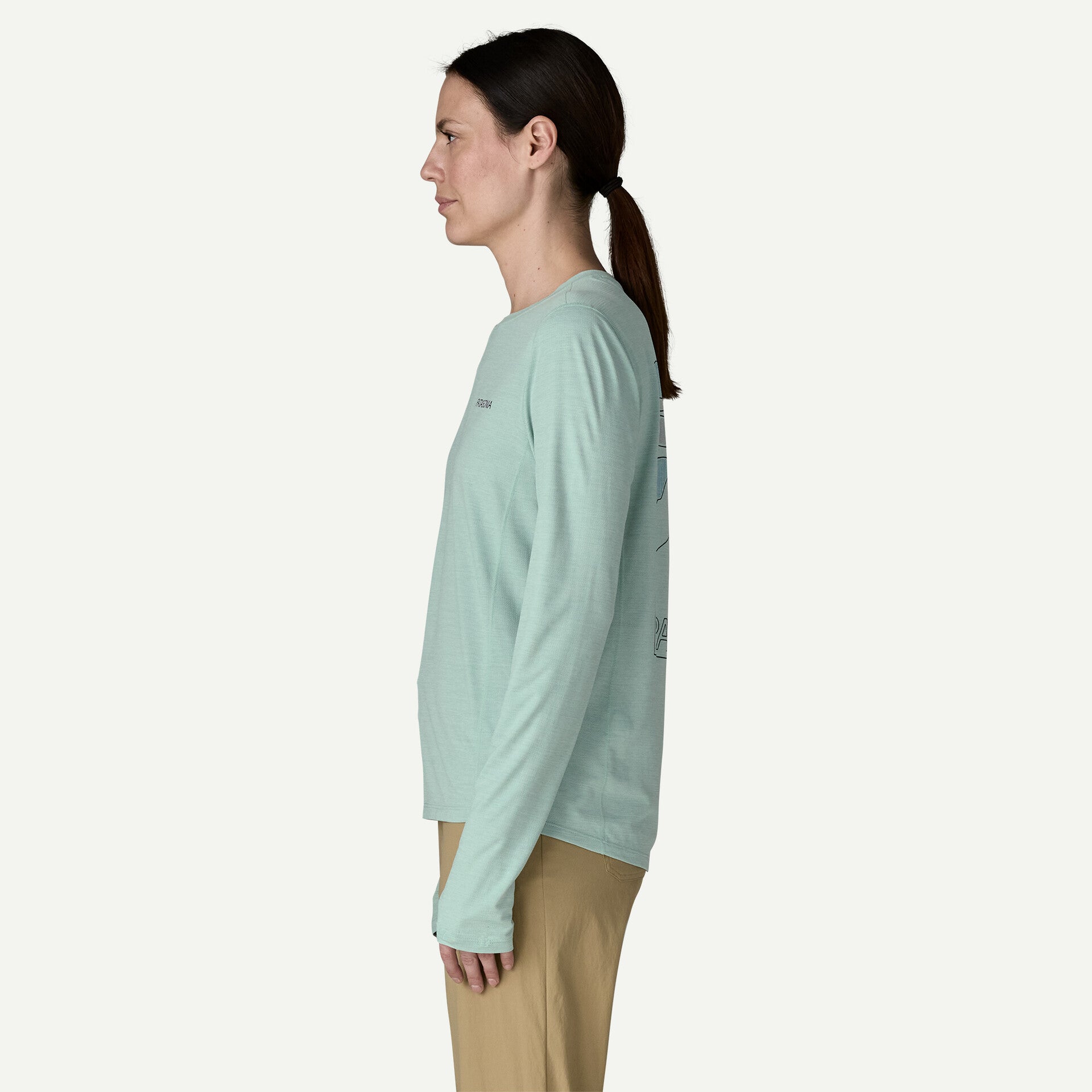 Women's Long-Sleeved Capilene Cool Sun Shirt - Peak Visions