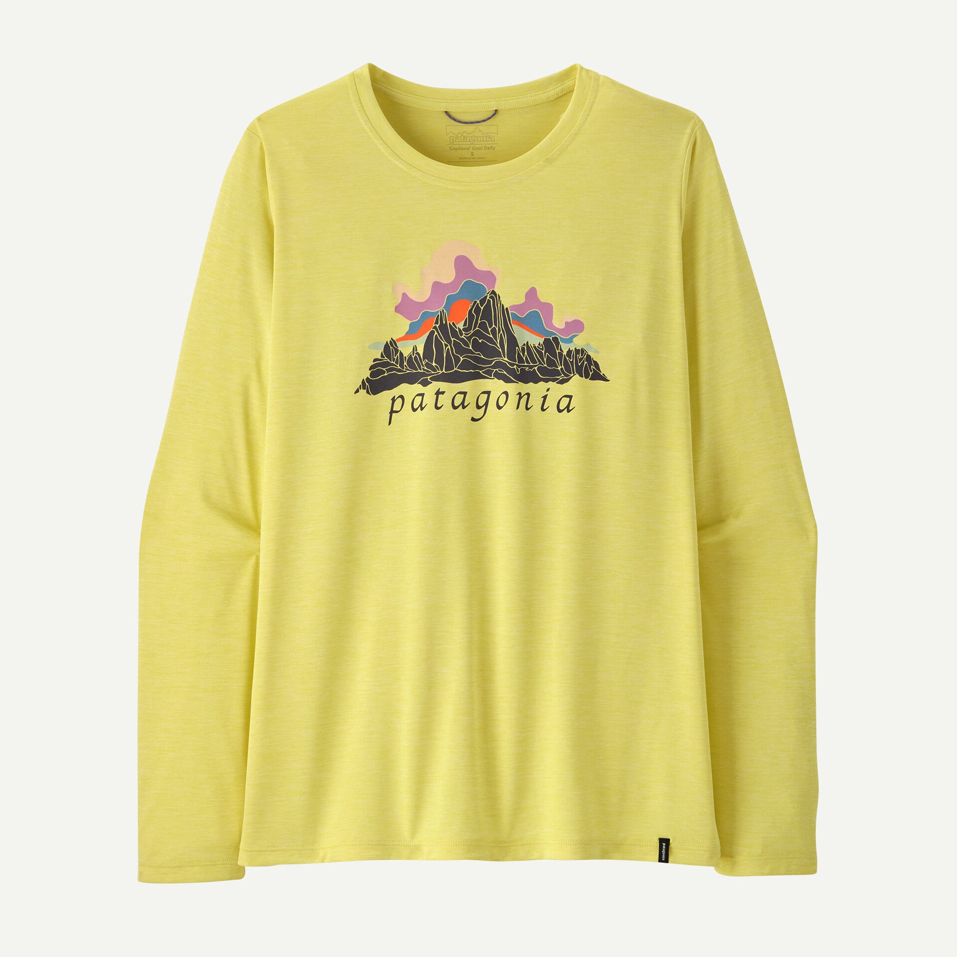 Women's Long-Sleeved Capilene Cool Daily Shirt - Fitz Roy Nimbus