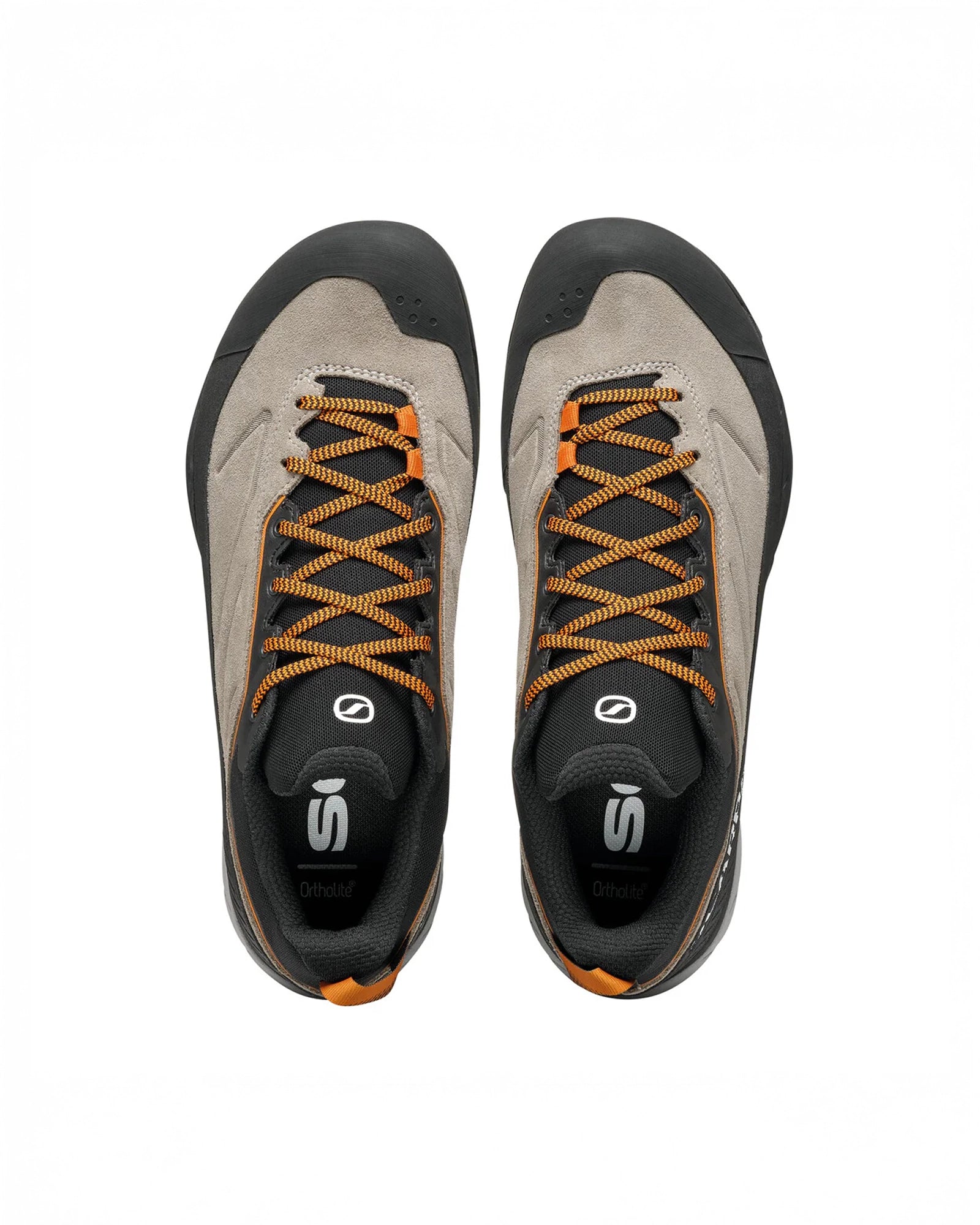 color:taupe / rust orange