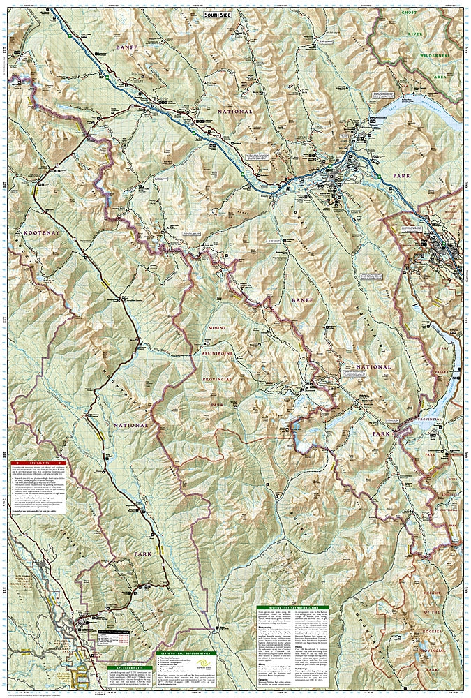 Banff South Map