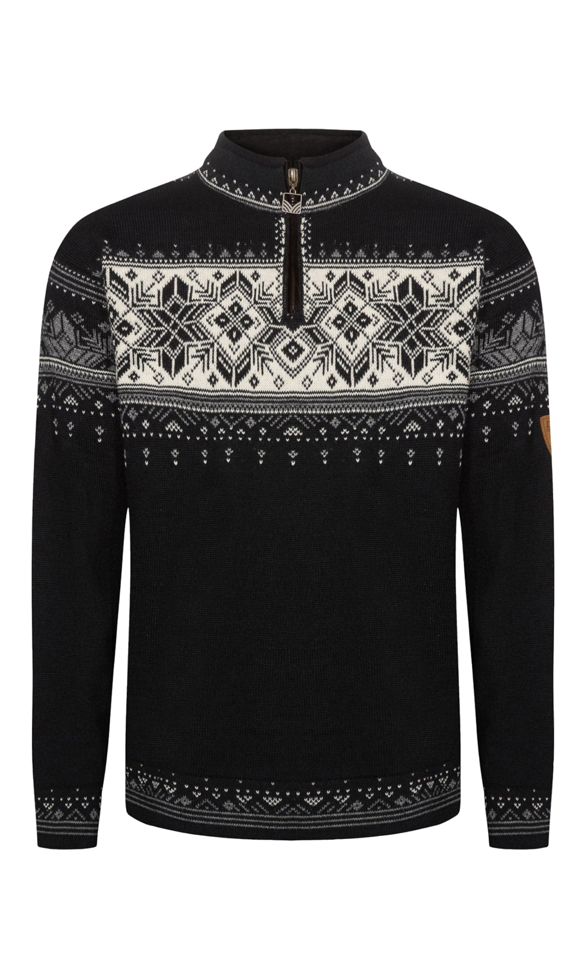 Men’s Blyfjell Knit Sweater – Steel Offwhite Navy