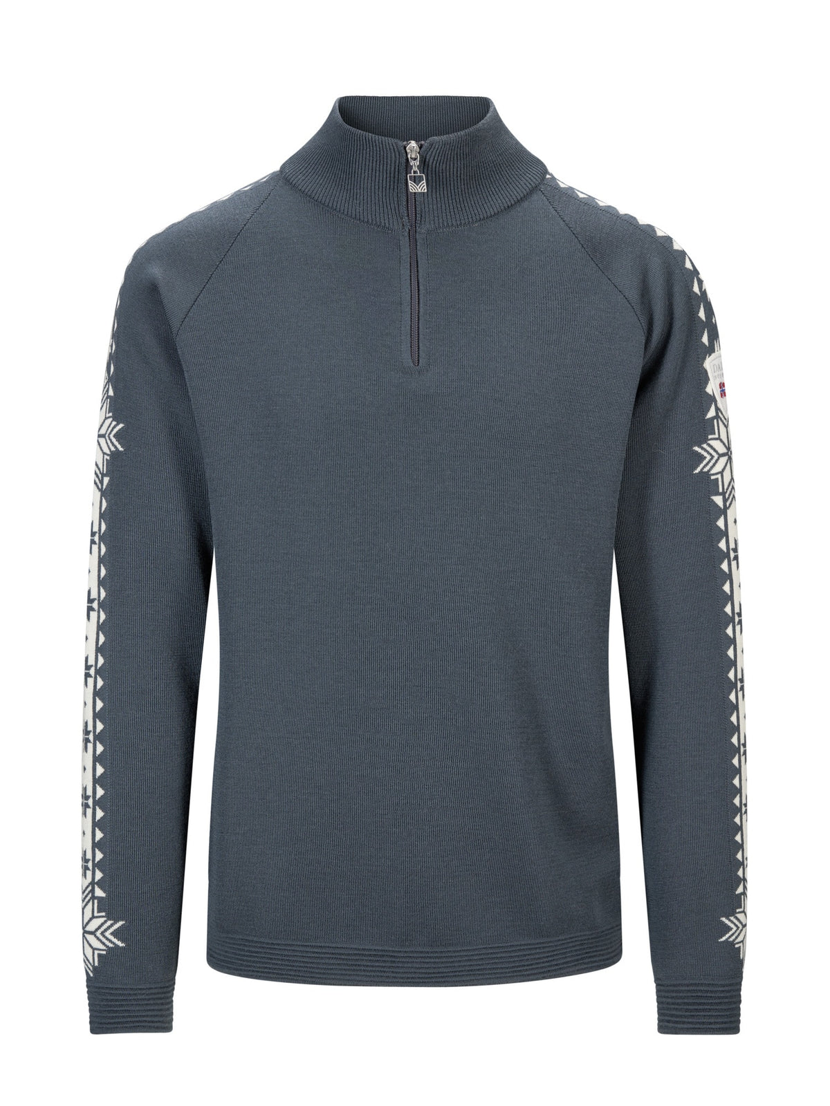 Men’s Geilo Sweater – Steel Offwhite