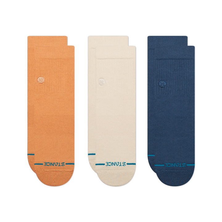 Icon Quarter Socks 3 Pack