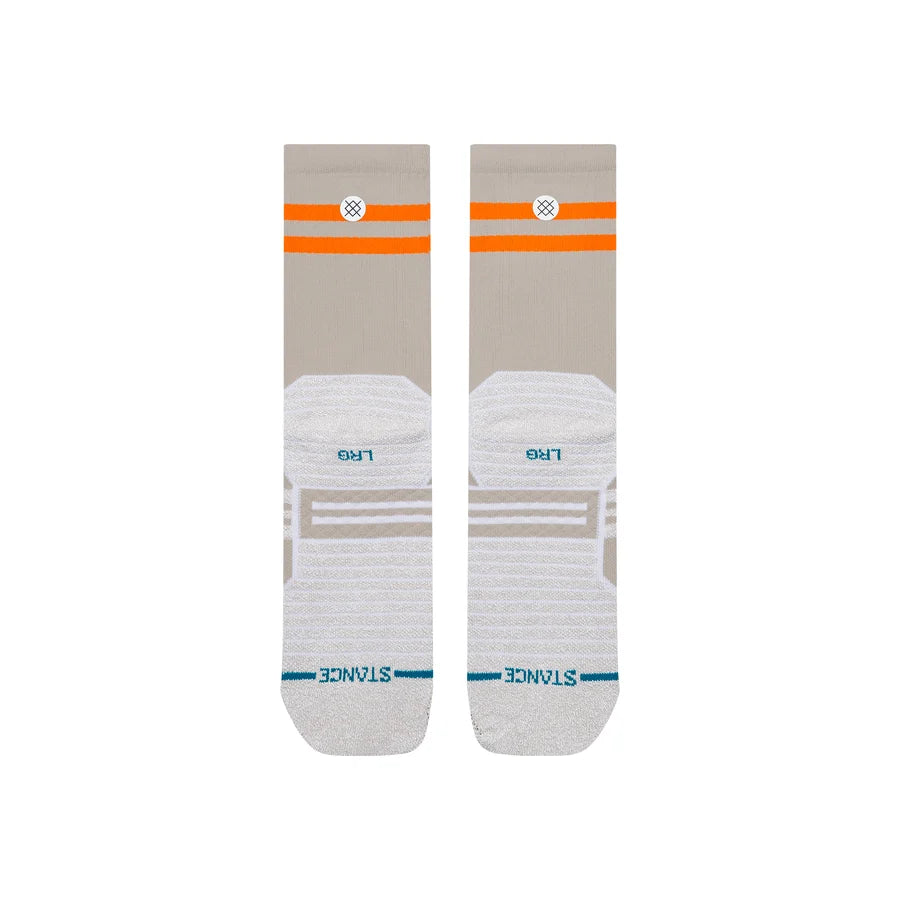 Fusion Grip Splatter Crew Socks