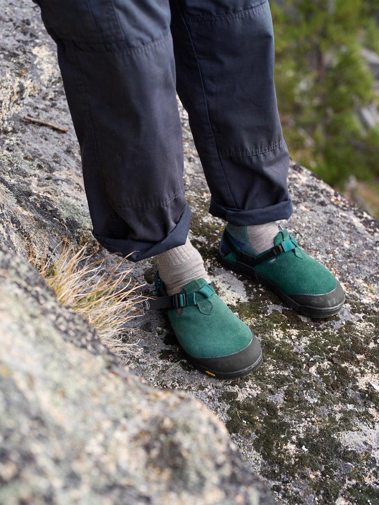 Mountain Clog Suede Leather