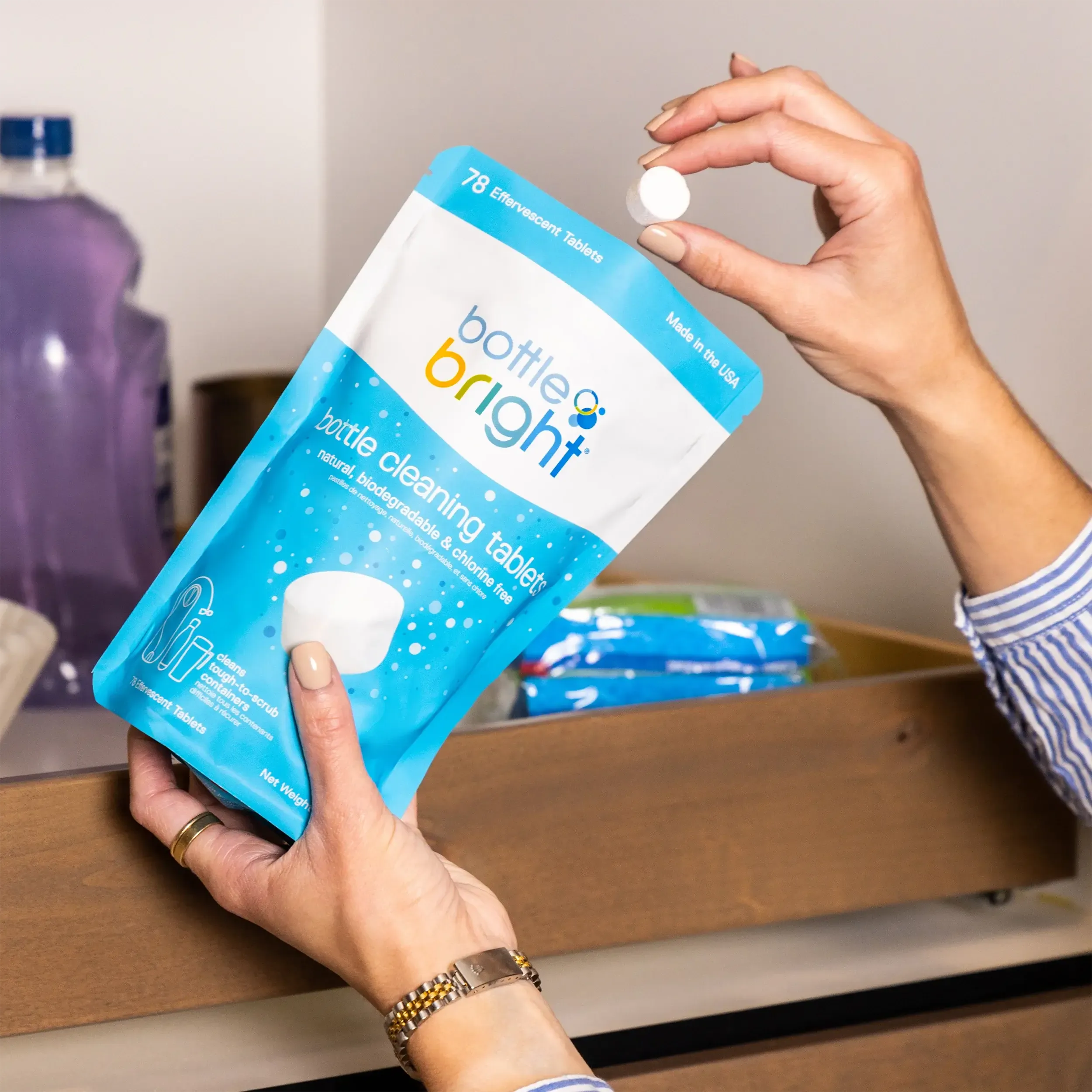 Bottle Bright Cleaning Tablets | 36 Pack