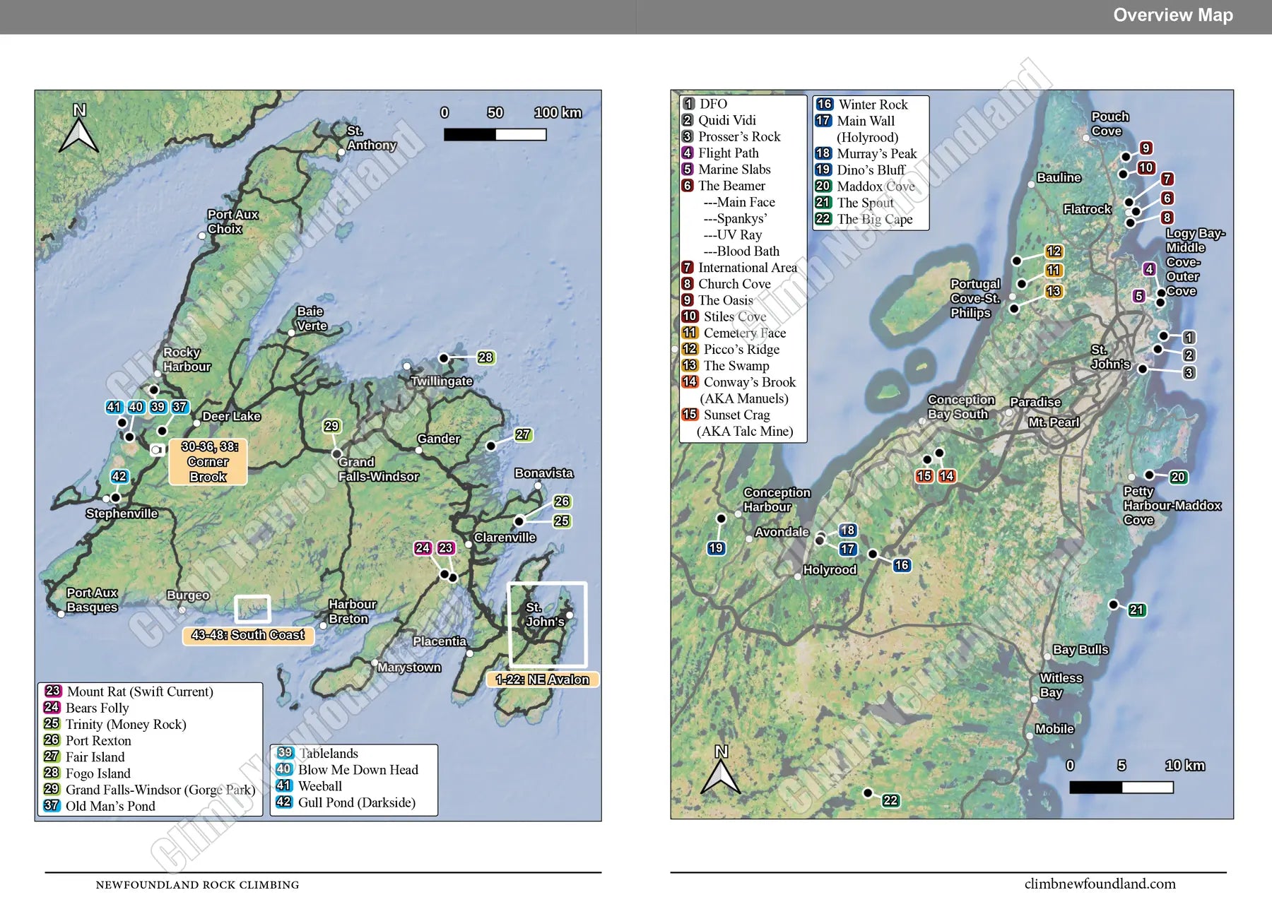 Newfoundland Rock Climbing Guidebook