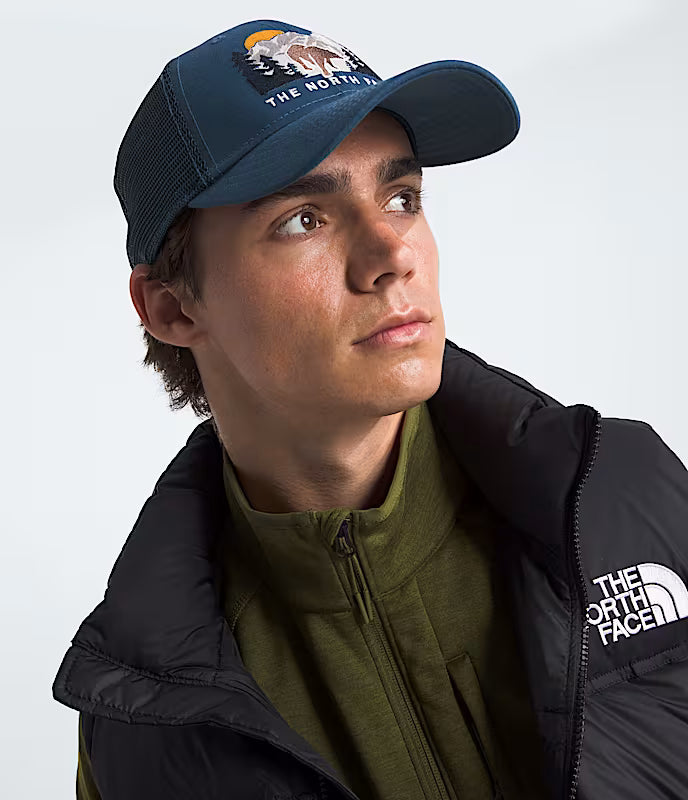 Embroidered Mudder Trucker Hat