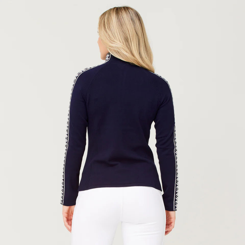 Women's Slalom Zip Neck Sweater