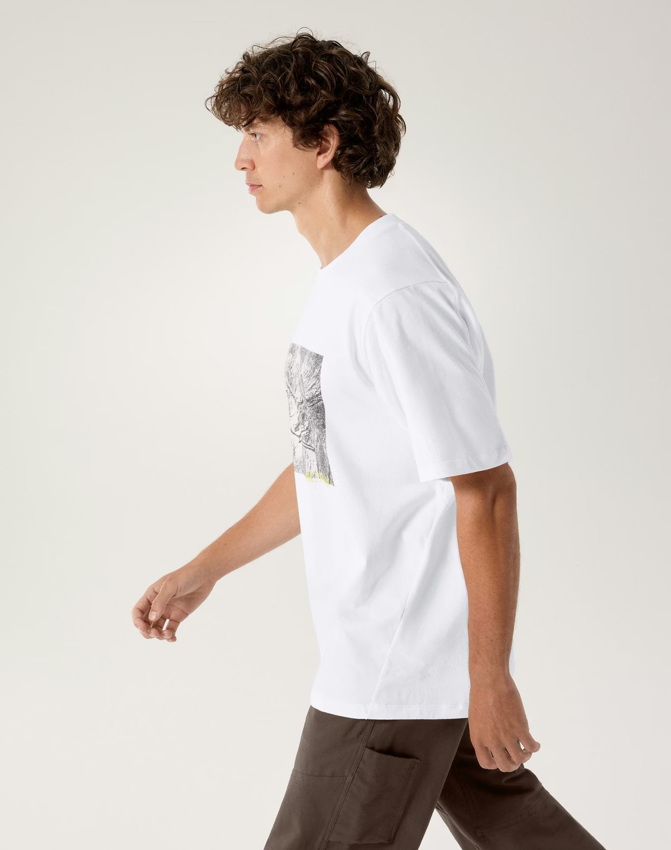 Men's Kragg Cotton Lithographica Shirt SS
