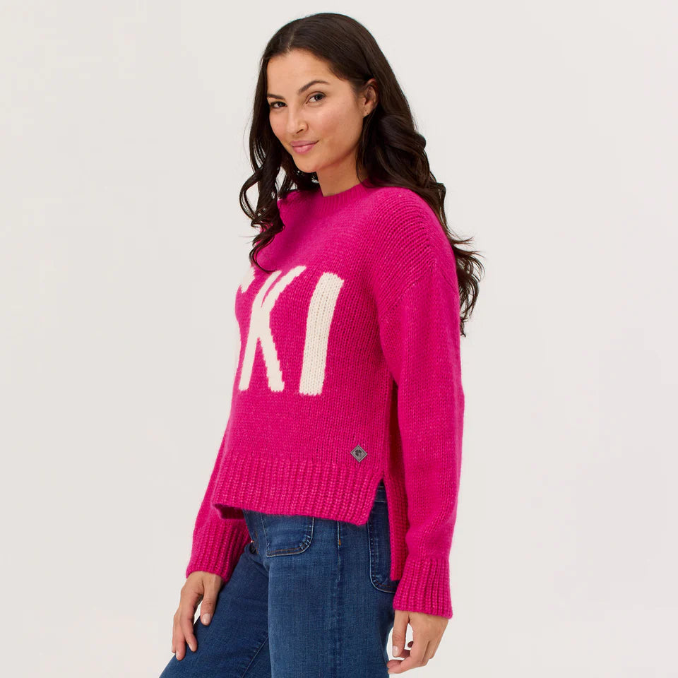 Women's Ski Baby Alpaca Sweater
