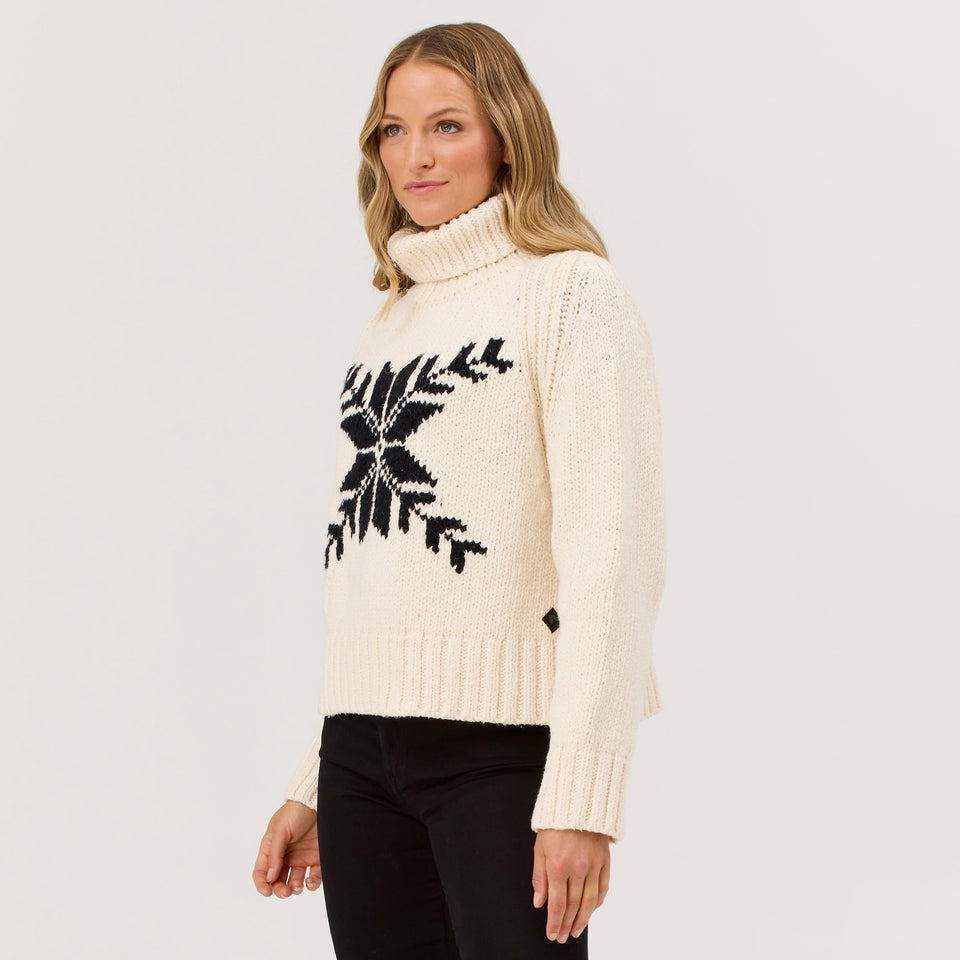 Women's Snowflake Sweater