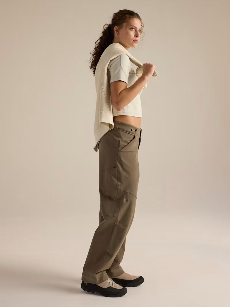 Women's Clarkia Cotton Wide Leg Pant