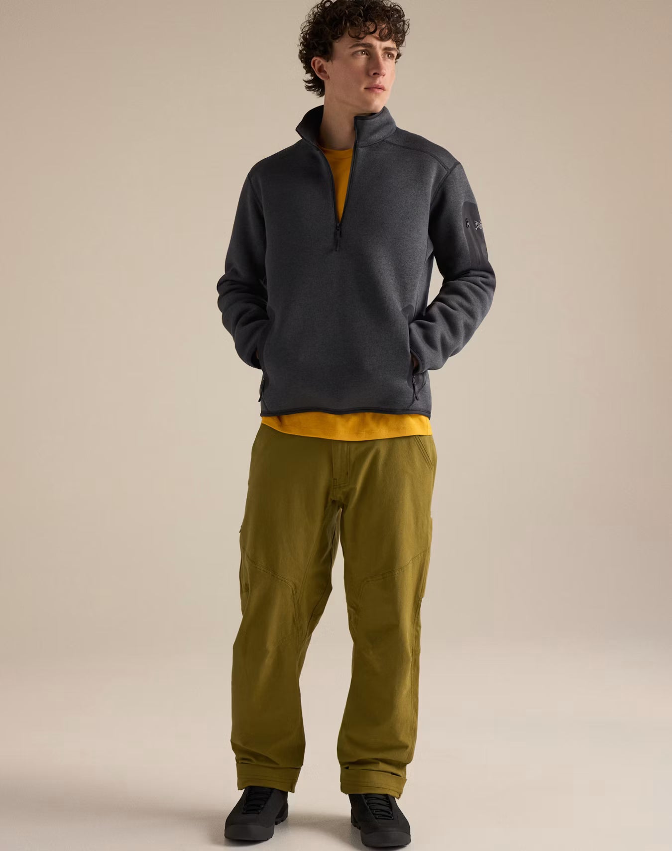 Men's Covert 1/2 Zip Neck