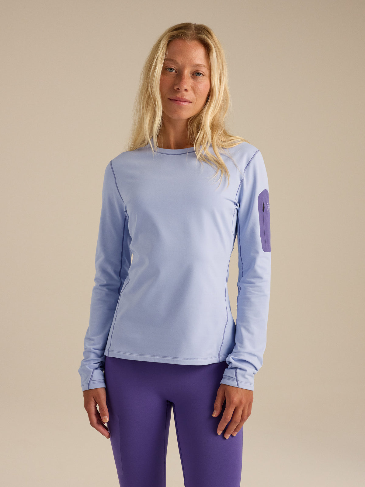 Women’s Rho Crew Neck LS product image