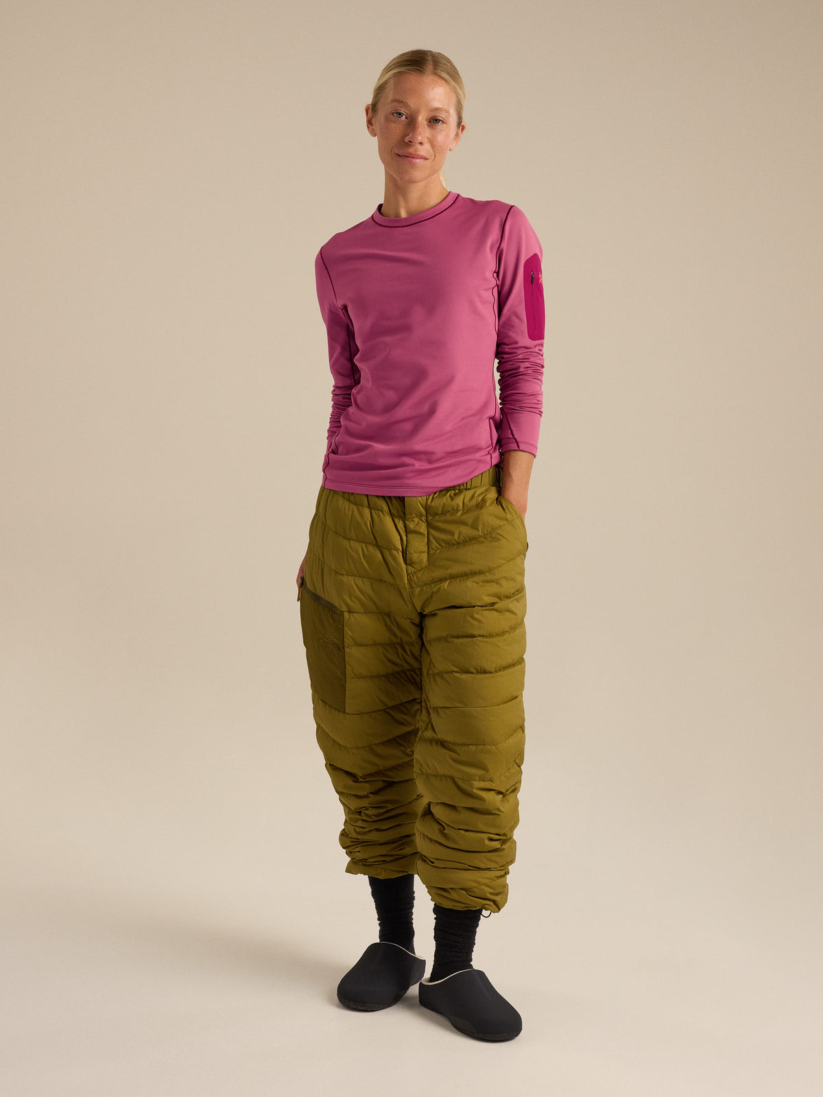Women’s Rho Crew Neck LS product image