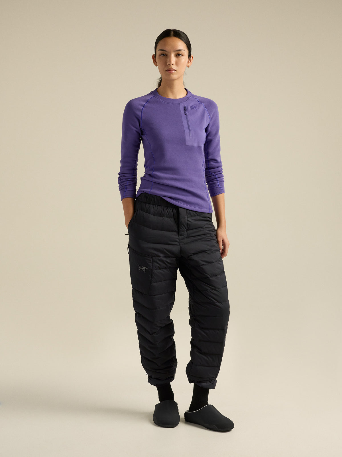 Women’s Rho SV Crew Neck LS product image
