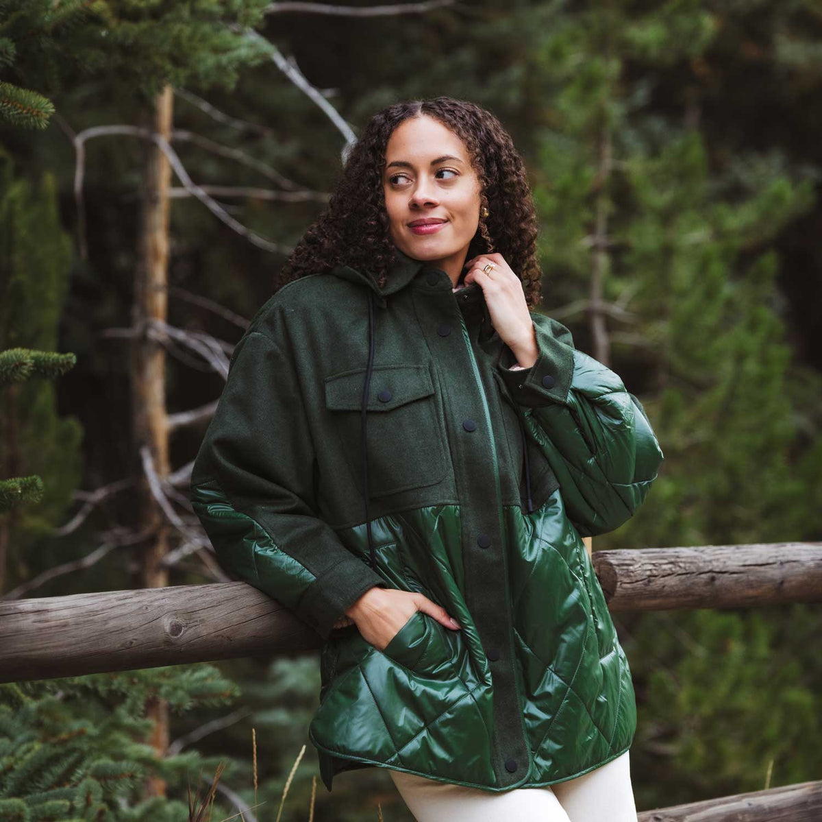 Women’s Willow Jacket – Heather Forest