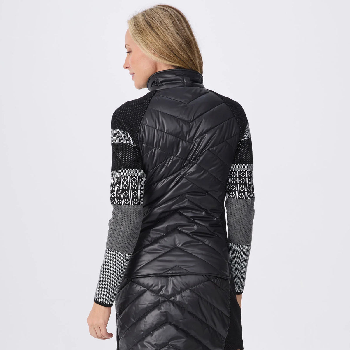Women’s Switchback Jacket – Black Pointelle