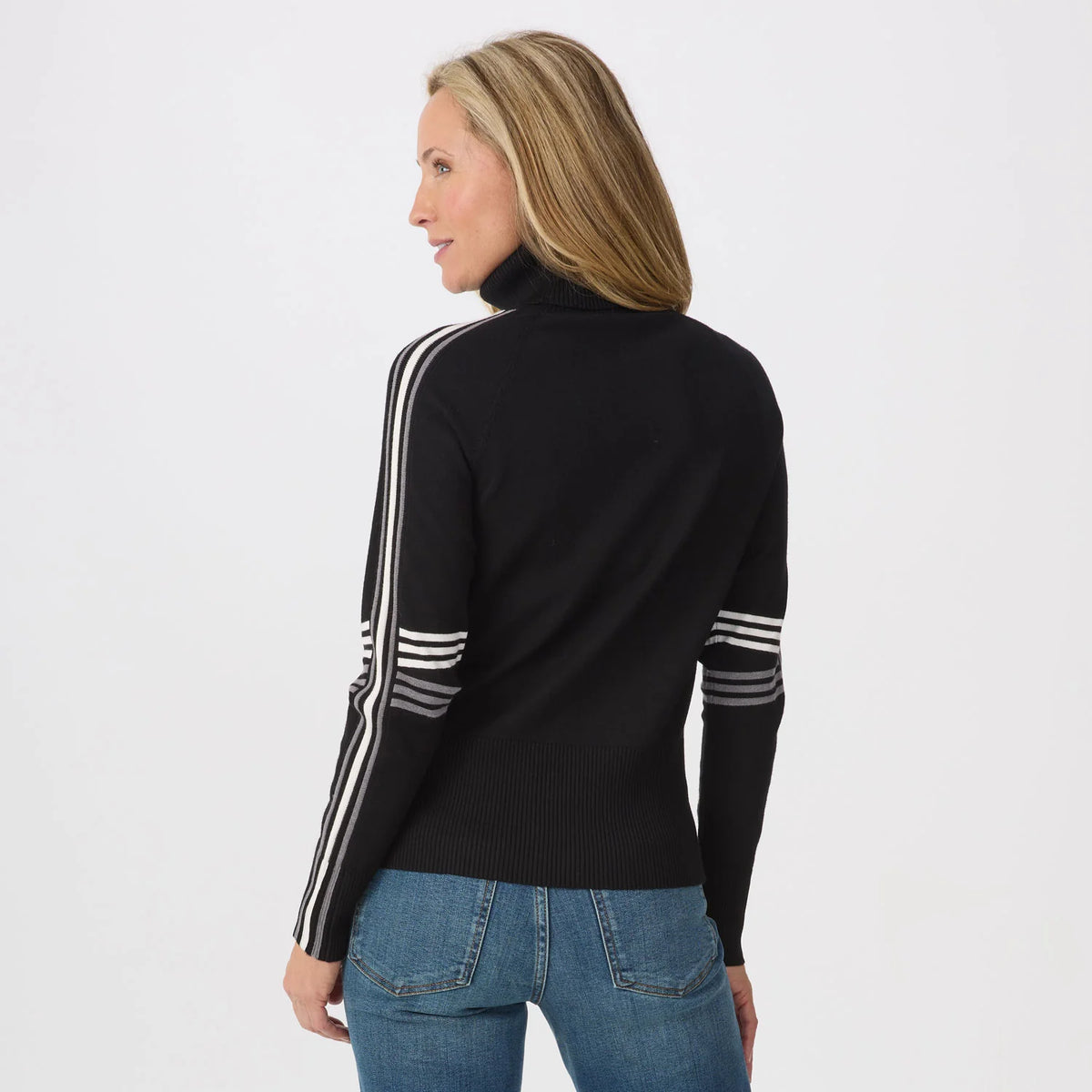 Women’s Olympia Turtleneck – Black