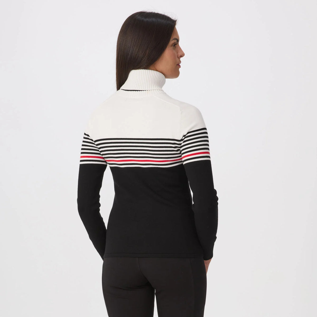 Women’s Slopeside Turtleneck – Black