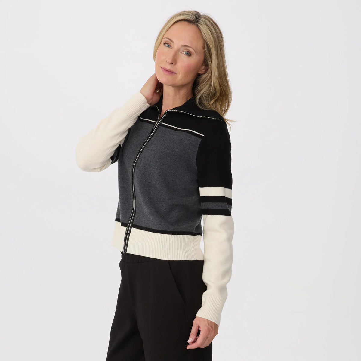 Women’s Robin Full Zip – Black